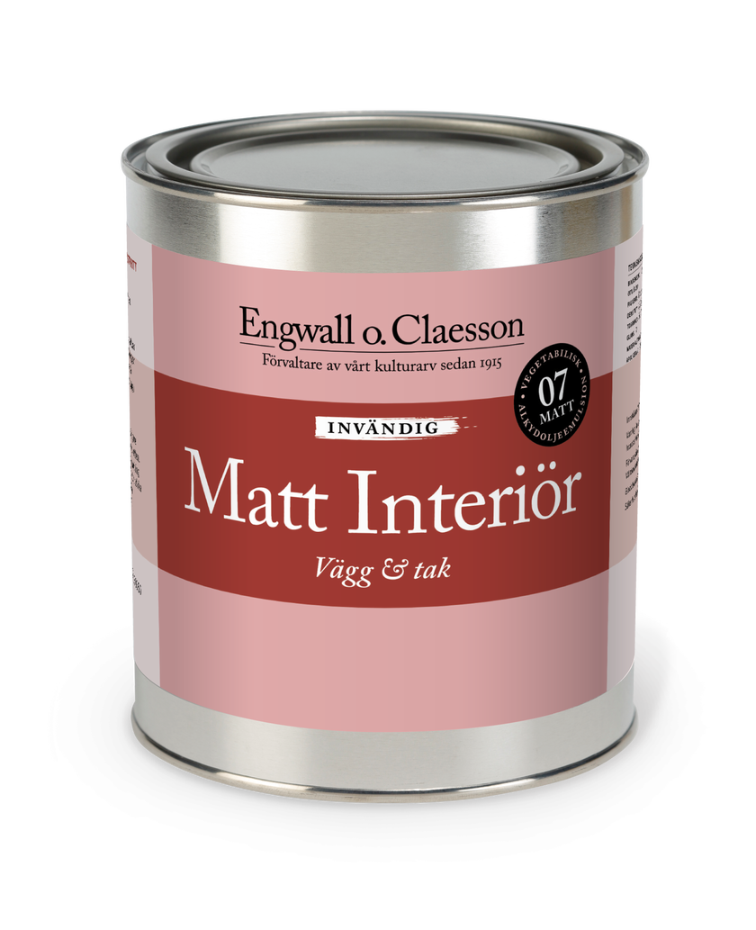 Matt Interiör 1 L Vit