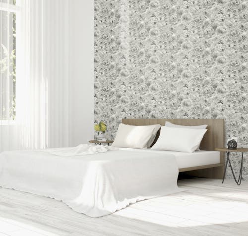 Glitter Bloom Silver