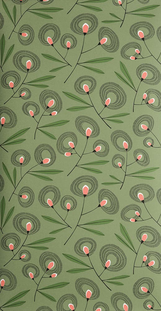 Midbec Tapeter - Halo Flower