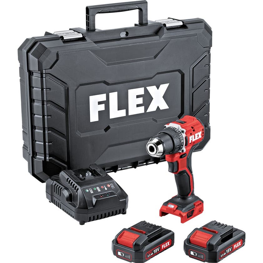 Flex Borrskruvdragare DD2G 18.0-EC LD Set