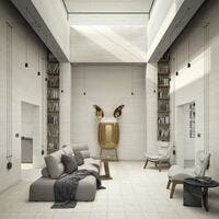 London-R Blanco - 80x80cm