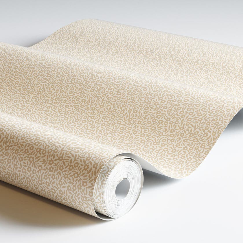 Smulan Vit/Puderrosa Småmönstrat