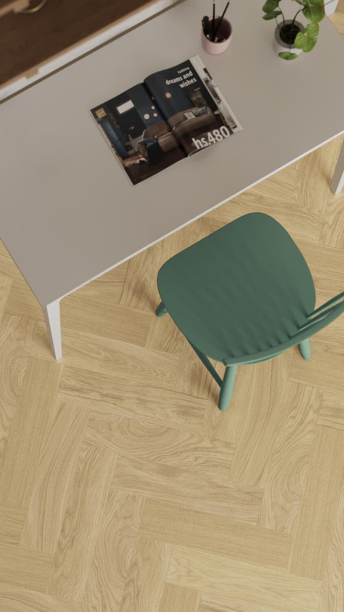 Skane Herringbone Natural 4m