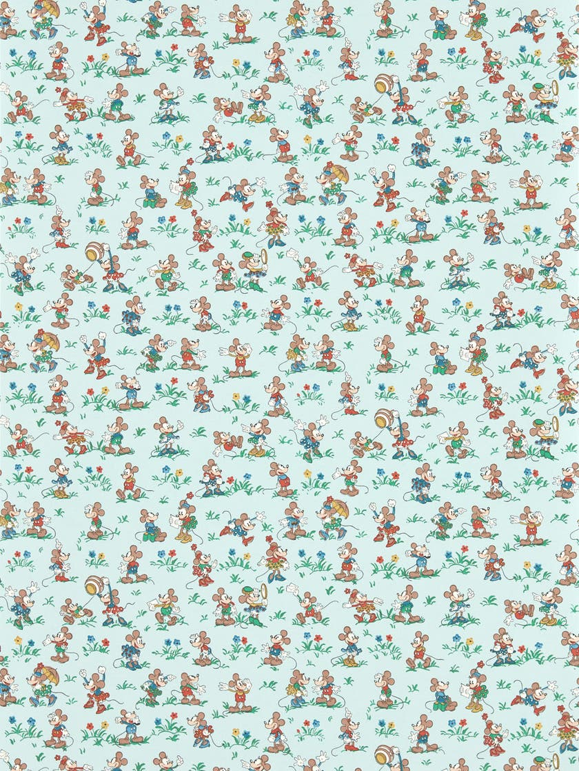Sanderson - Mickey & Minnie Bonbon Bl Disney Home X Sanderson W