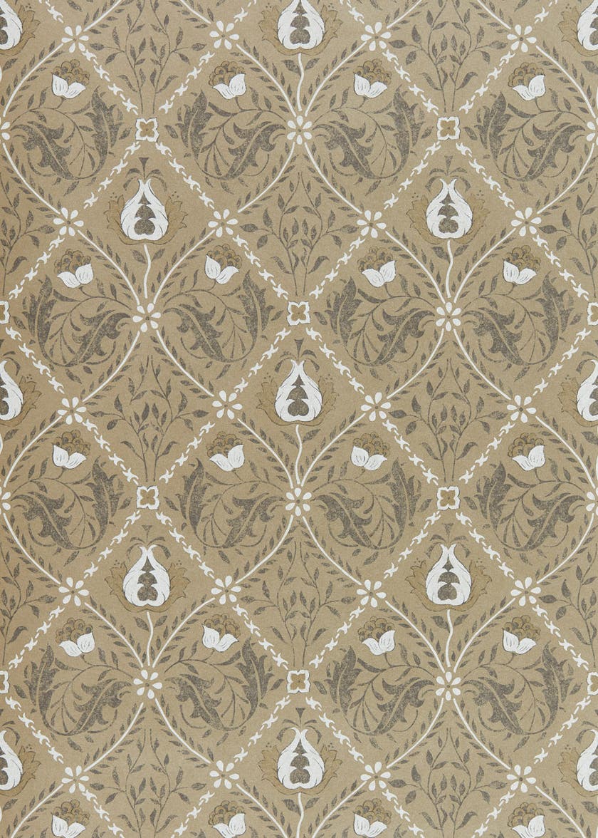 Morris & Co - Pure Trellis Gold Pure Morris North Wallpap