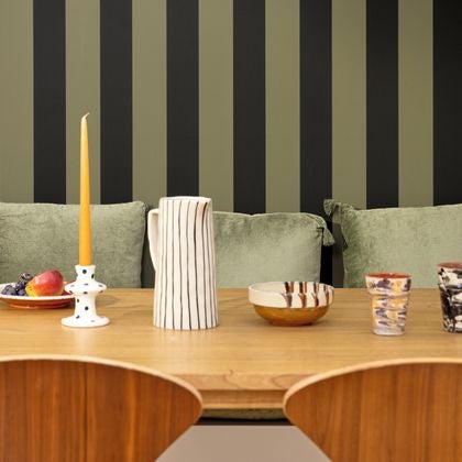 Caselio - Wide Lines Vert Olive Noi Basics