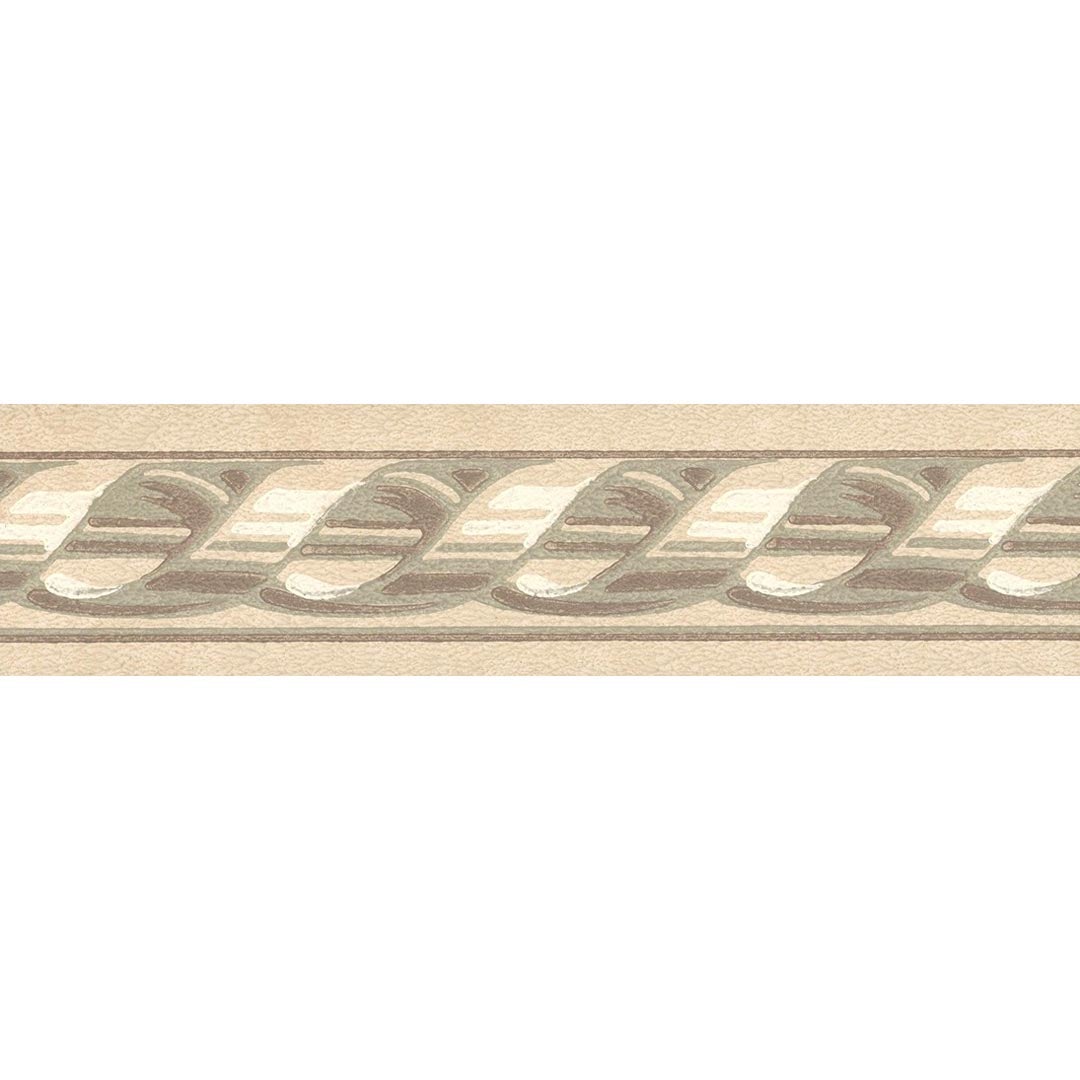 Lim & Handtryck - Versailes-band - Torv/lindblomsgrön B12-56