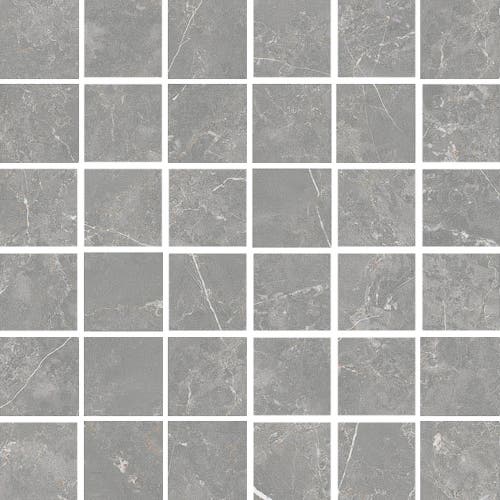 Glaciär Grafit mosaik 5x5, ark 30x30