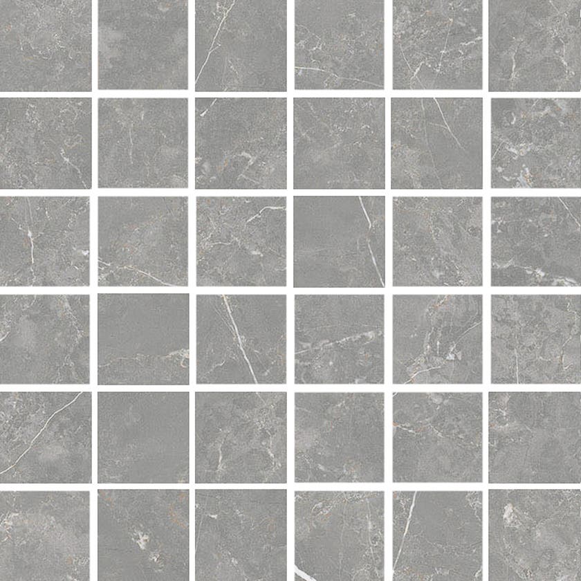 Glaciär Grafit mosaik 5x5, ark 30x30