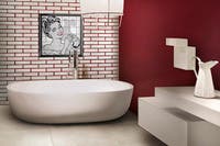 Tribeca tegel Vit 6x25