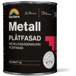 Beckers metall plåtfasad - 1L - S0502-y (Outlet)
