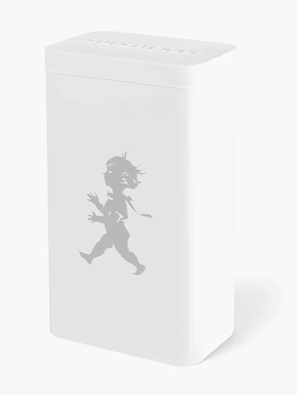 Kaffeburk Vit/Silver