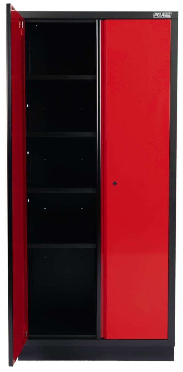 VERKTYGSSKÅP PELA RÖD/SVA 915x458x2000MM