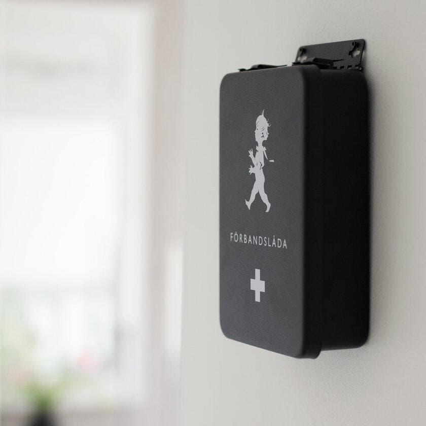Förbandslåda Svart
