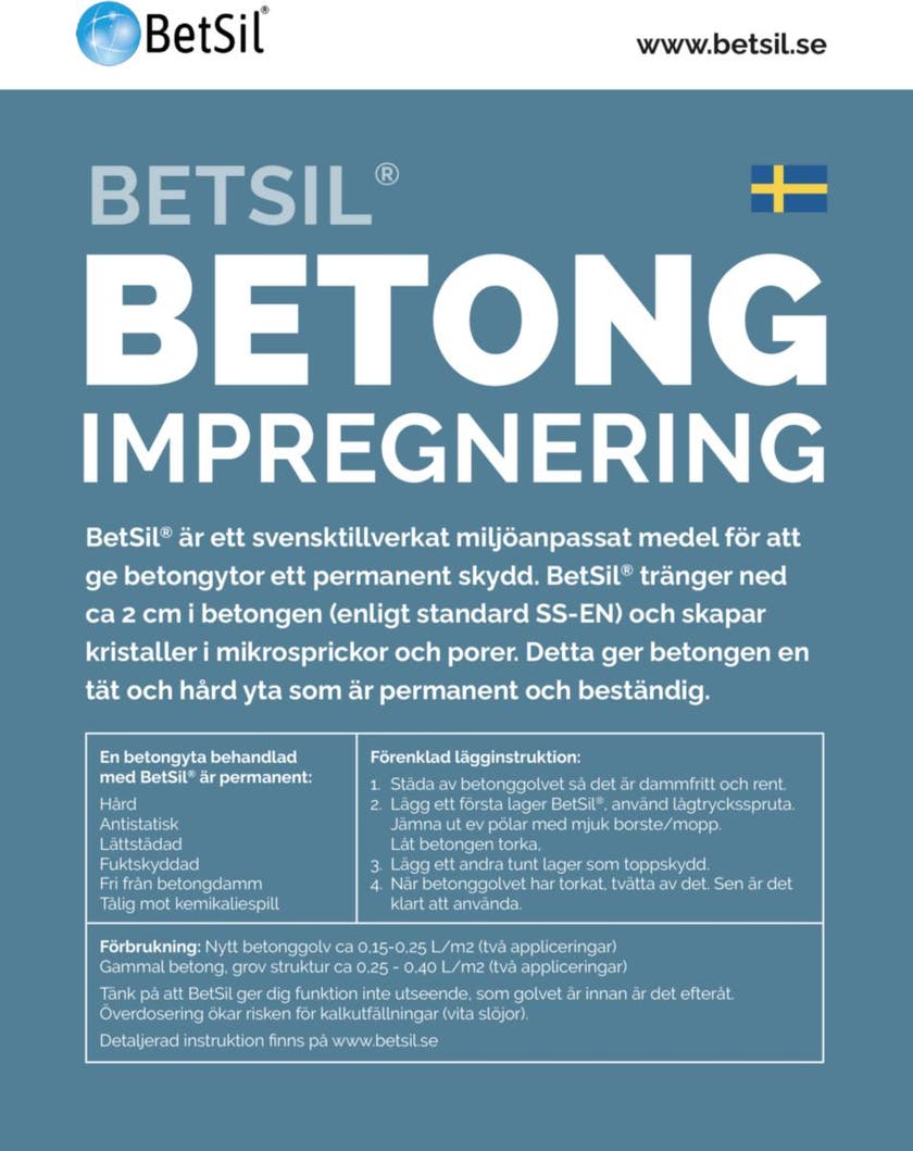 Betsil Betongimpregnering 10L