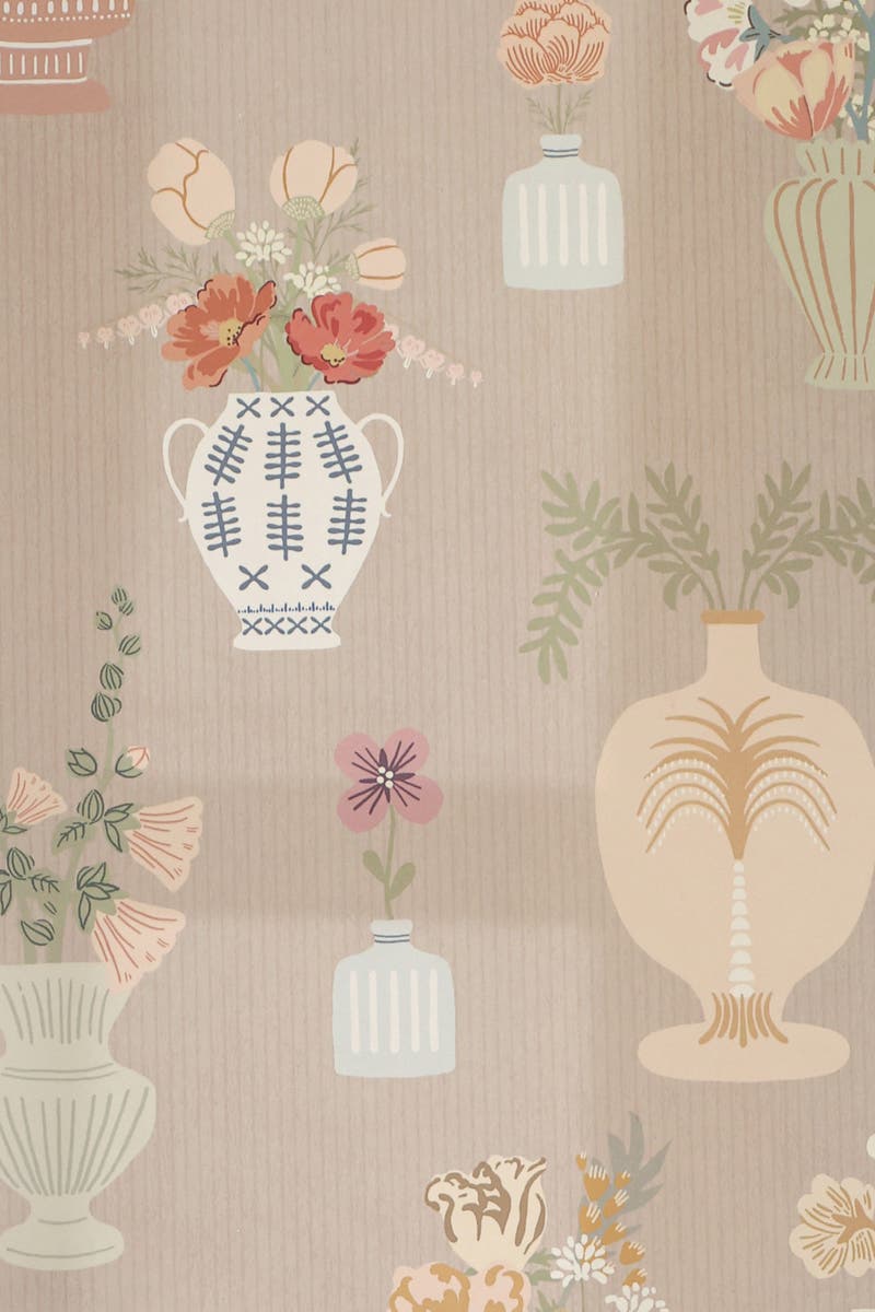 Majvillan - Floral Daiquiri XL Veil Merino Brown