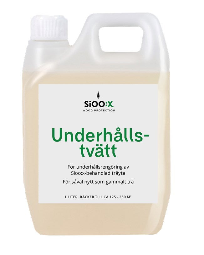 SiOO:X Underhållstvätt
