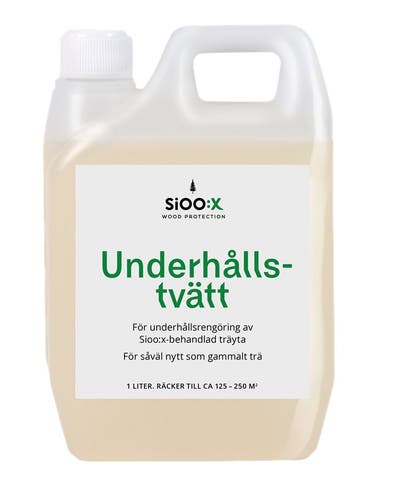 SiOO:X Underhållstvätt