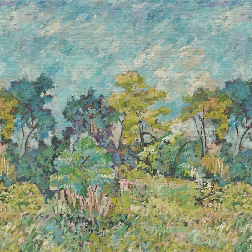 Designers Guild - Foret Impressionniste Gra Scenes And Murals III