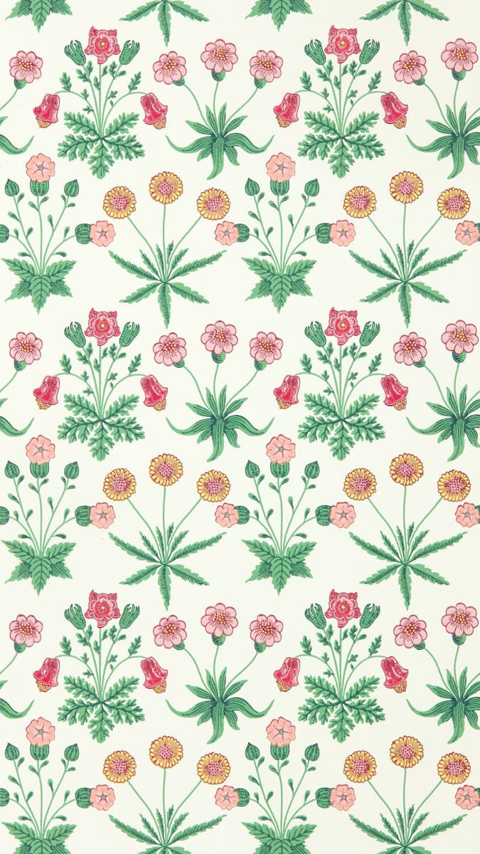 Morris & Co - Daisy Strawberry Fields Bedford Park Wallpapers