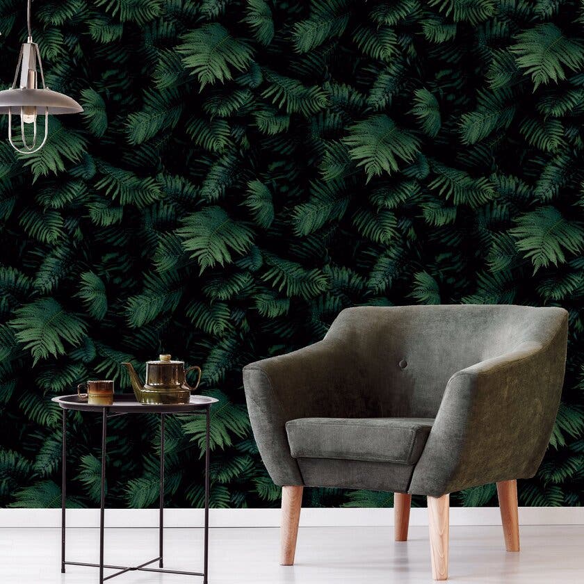 Fern Wall Green