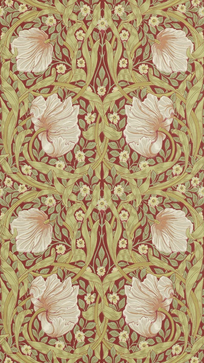 Morris & Co - Pimpernel Brick/Olive Morris 160th Anniversary