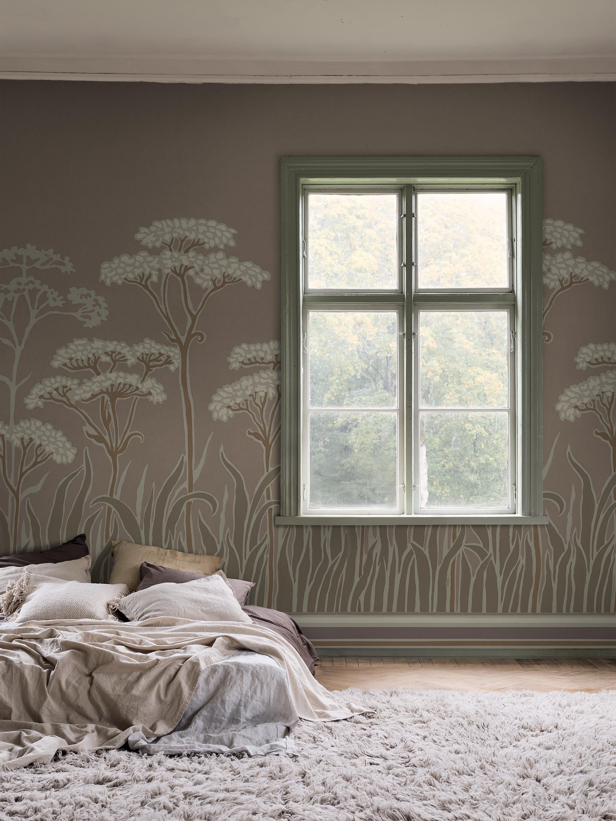 Boråstapeter - Achillée Art Nouveau