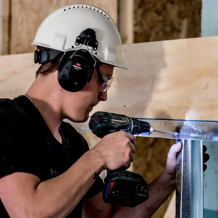 Hörselkåpa 3M Peltor Protac III Slim - Hjälmmonterad