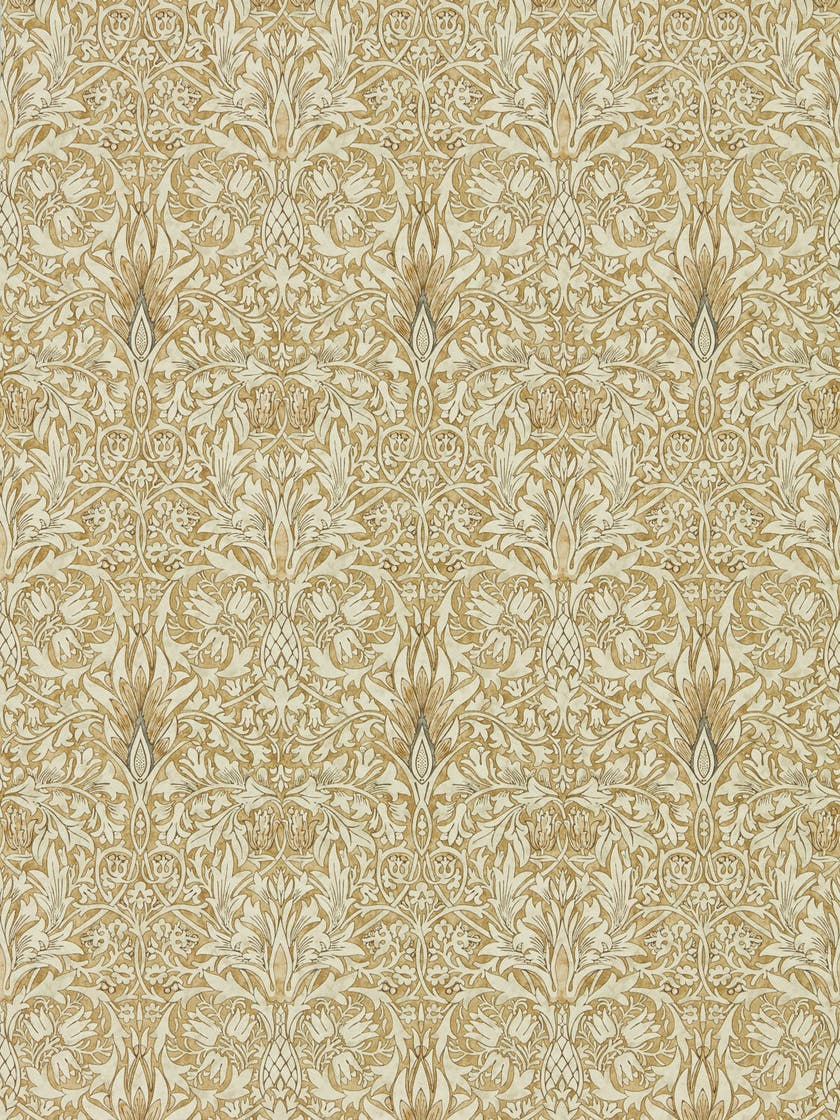 Morris & Co - Snakeshead Gold/Linen Morris 160th Anniversary