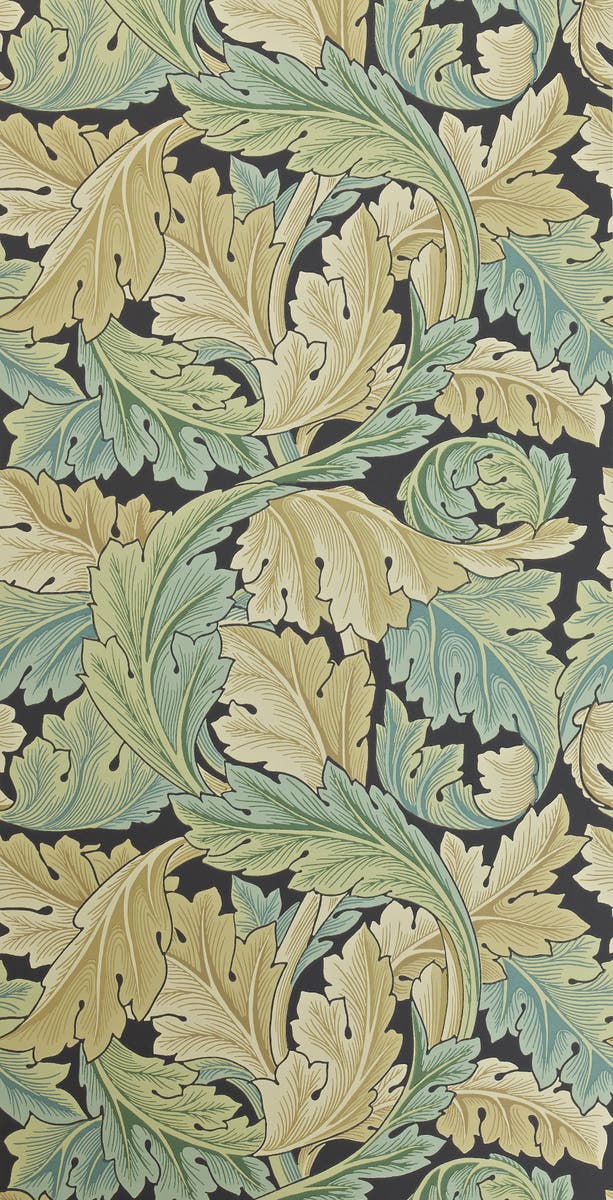 Morris & Co - Acanthus Privet Morris and Friends Wallpa