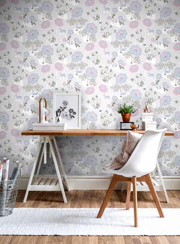 Duro - Blomsteräng, Ljusgrå Duro 1900