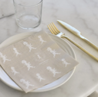 Servett Sand 33x33 cm, 20-pack