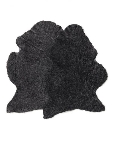 Korthårigt Lammskinn liten Rugmodell