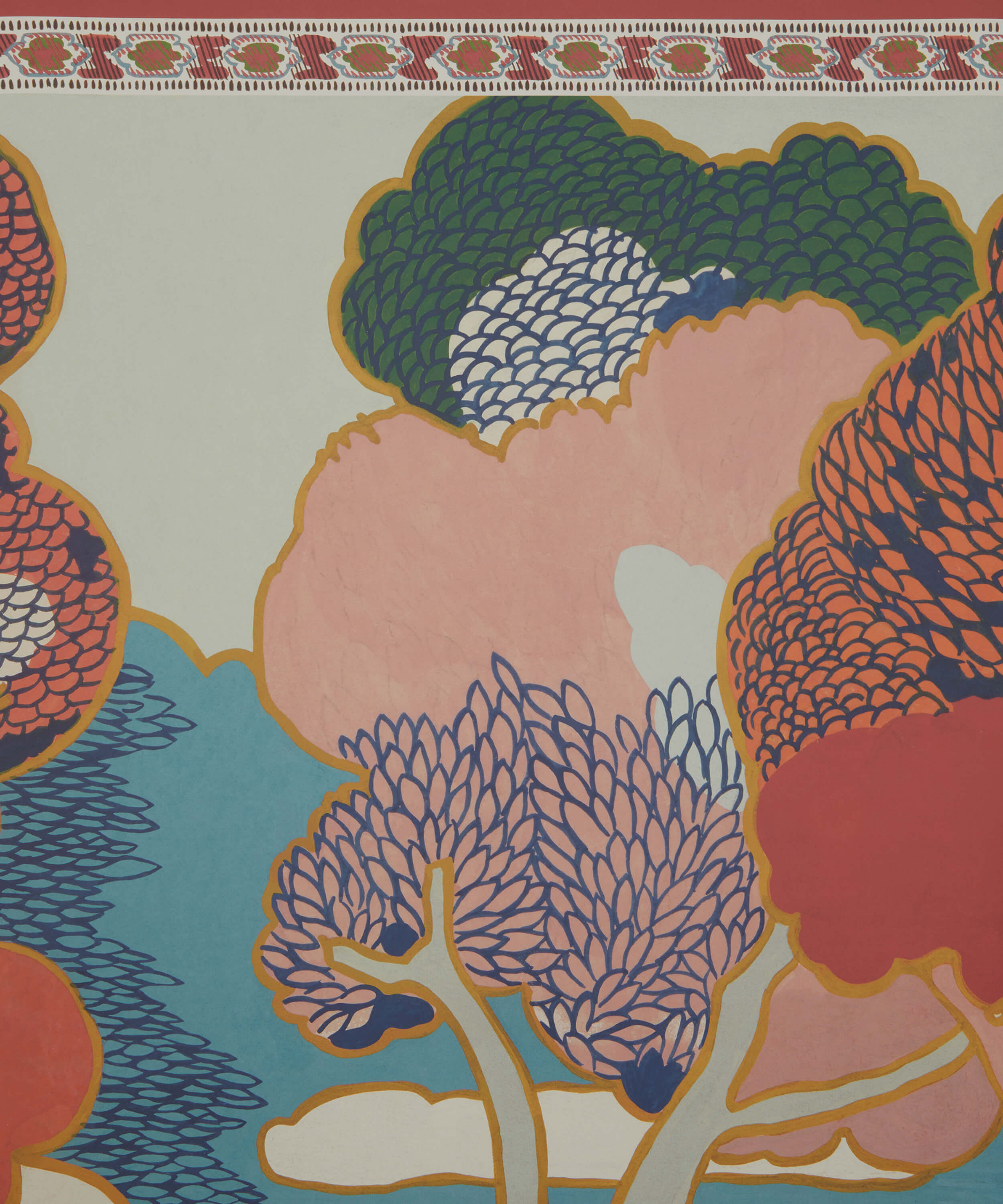 Liberty - Prospect Mural Lacquer Moss