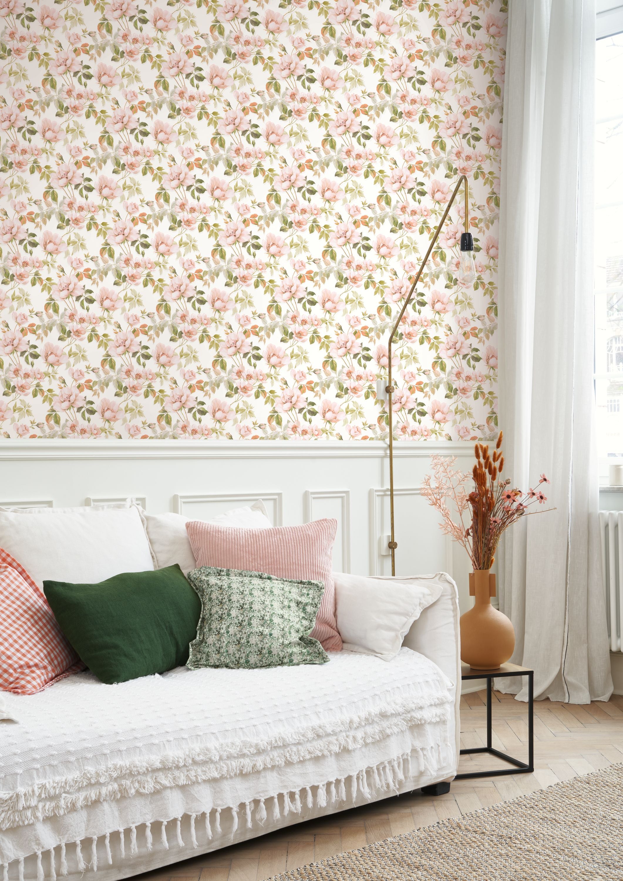Casadeco - Sous Les Rosiers Rose Blush
