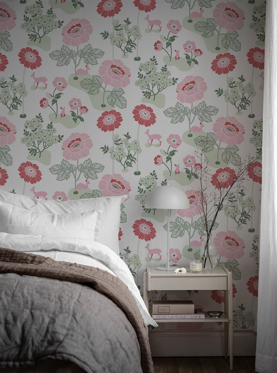 Duro - Blomsteräng, Röd Duro 1900