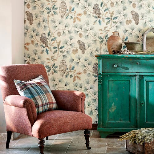 Sanderson - Owlswick Linen Elysian Wallpapers