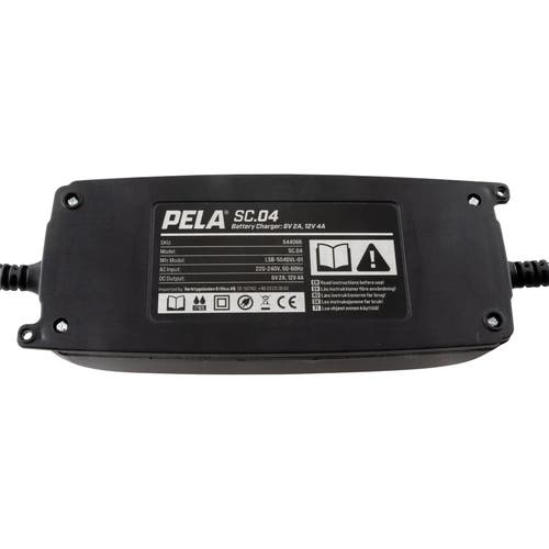 PELA Batteriladdare SC.04, 6V 2A / 12V 4A