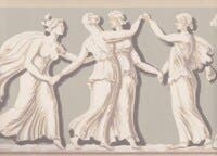 Nio musersbård - Torv/Lindblomsgrön B10-56