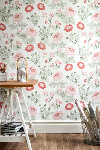 Duro - Blomsteräng, Röd Duro 1900