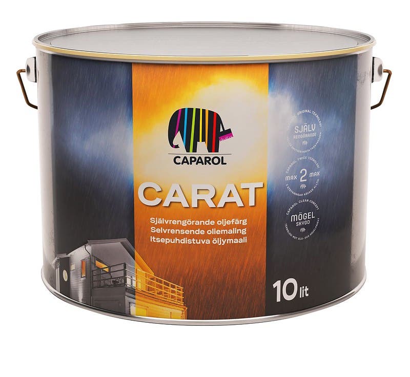 Carat Oljefärg 9,5 L Vit-Bas