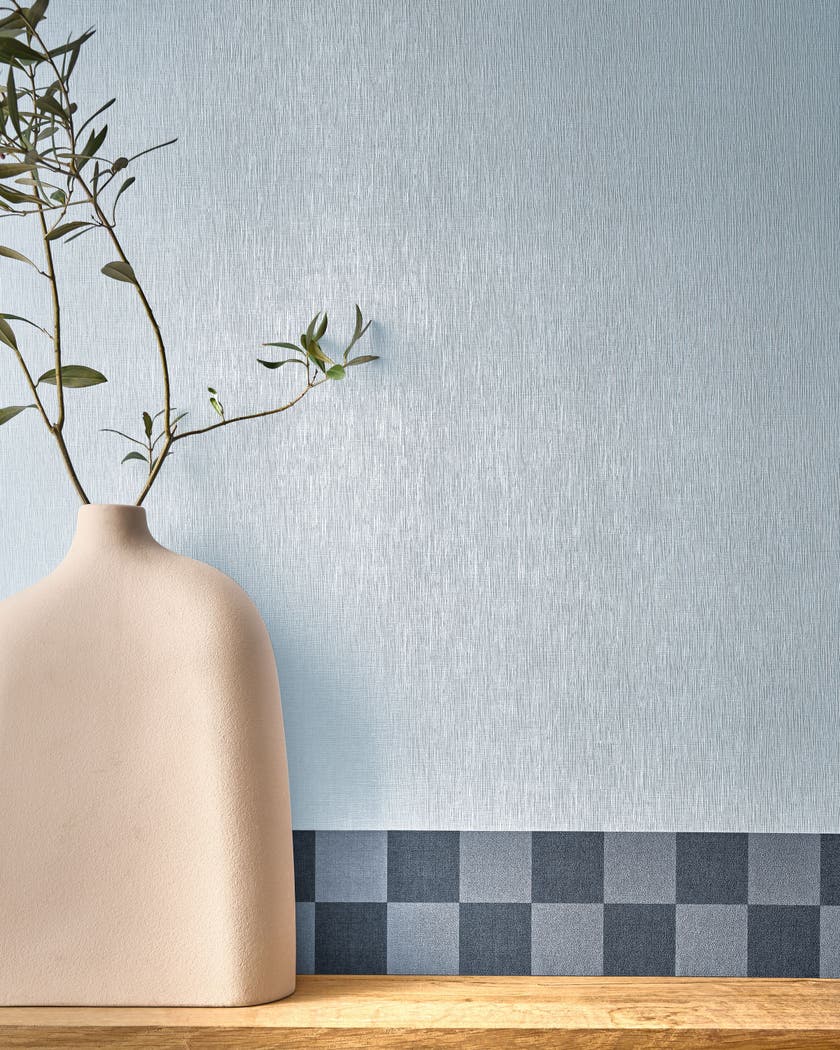 Caselio - Checks Border Bleu Denim