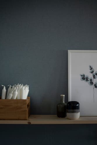 Duro - Linne, Blå Enfärgad & Randig