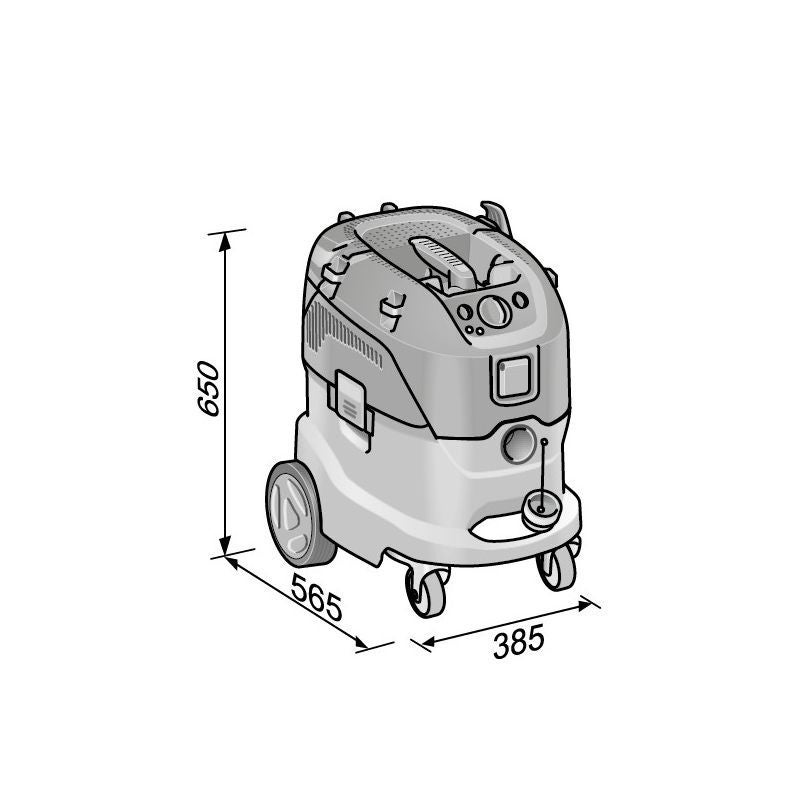 Flex Dammsugare VCE44 M-klass Autoclean - ink. Städset