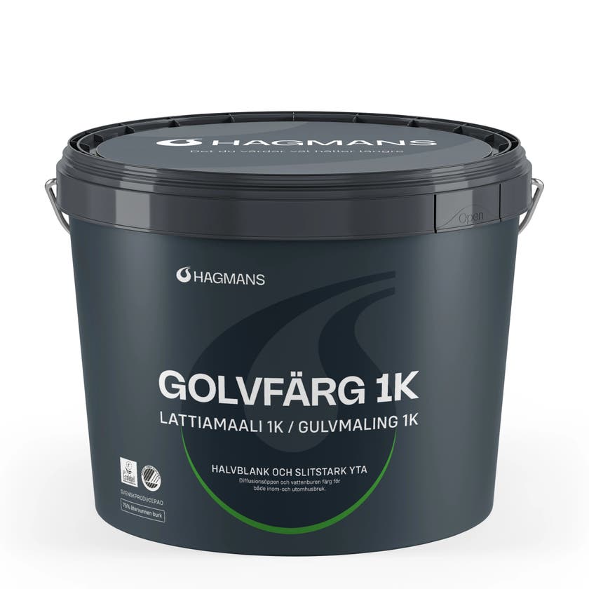 Golvfärg 1K Valfri kulör 3L