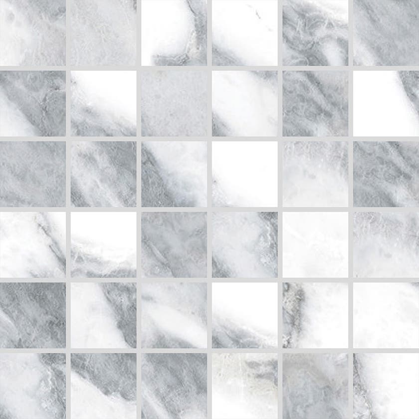 Canova Arabescato mosaik 5x5, ark 30x30