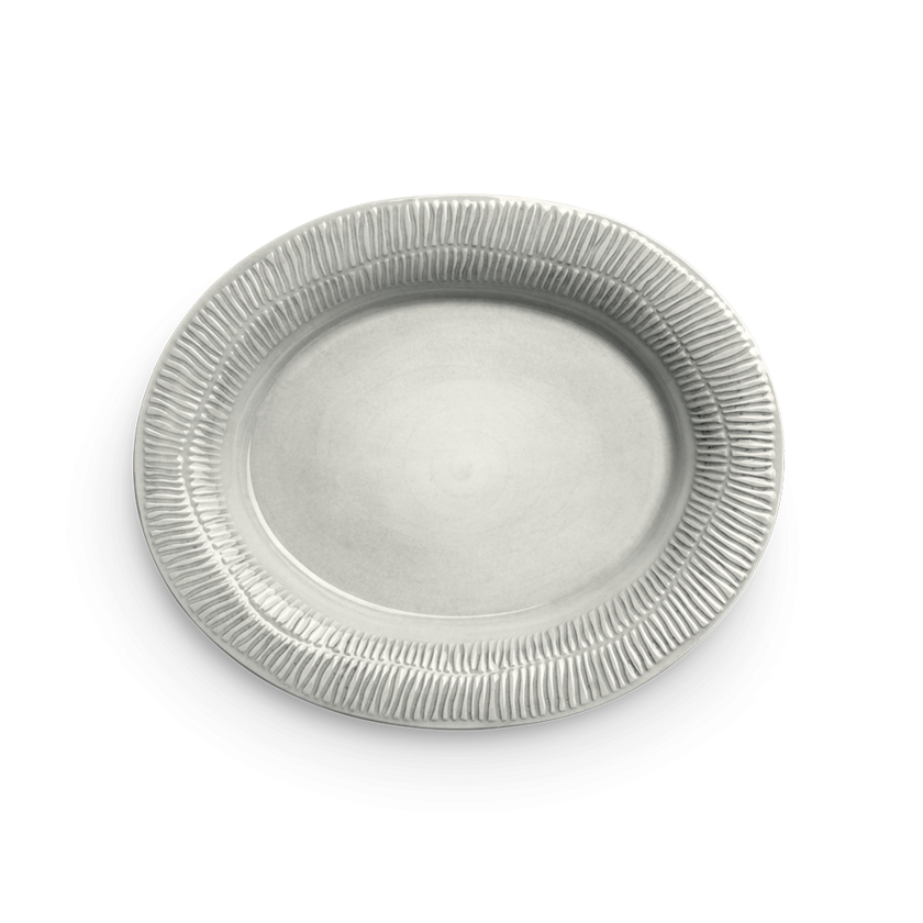 Stripes Fat 35 x 30 cm Grå