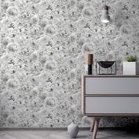 Glitter Bloom Silver