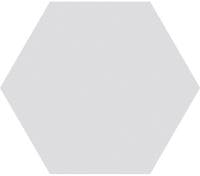Haze Silver matt hexagon 15x17