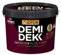 Demidekk Infinity Pure Matt 9 L Valfri kulör